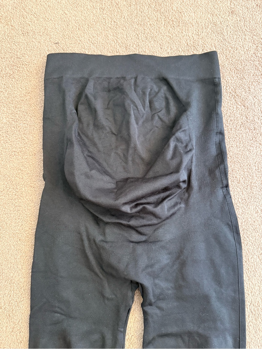 NWOT BLANQI Maternity/Postpartum Leggings Set in Brown and Black - Picture 3 of 9
